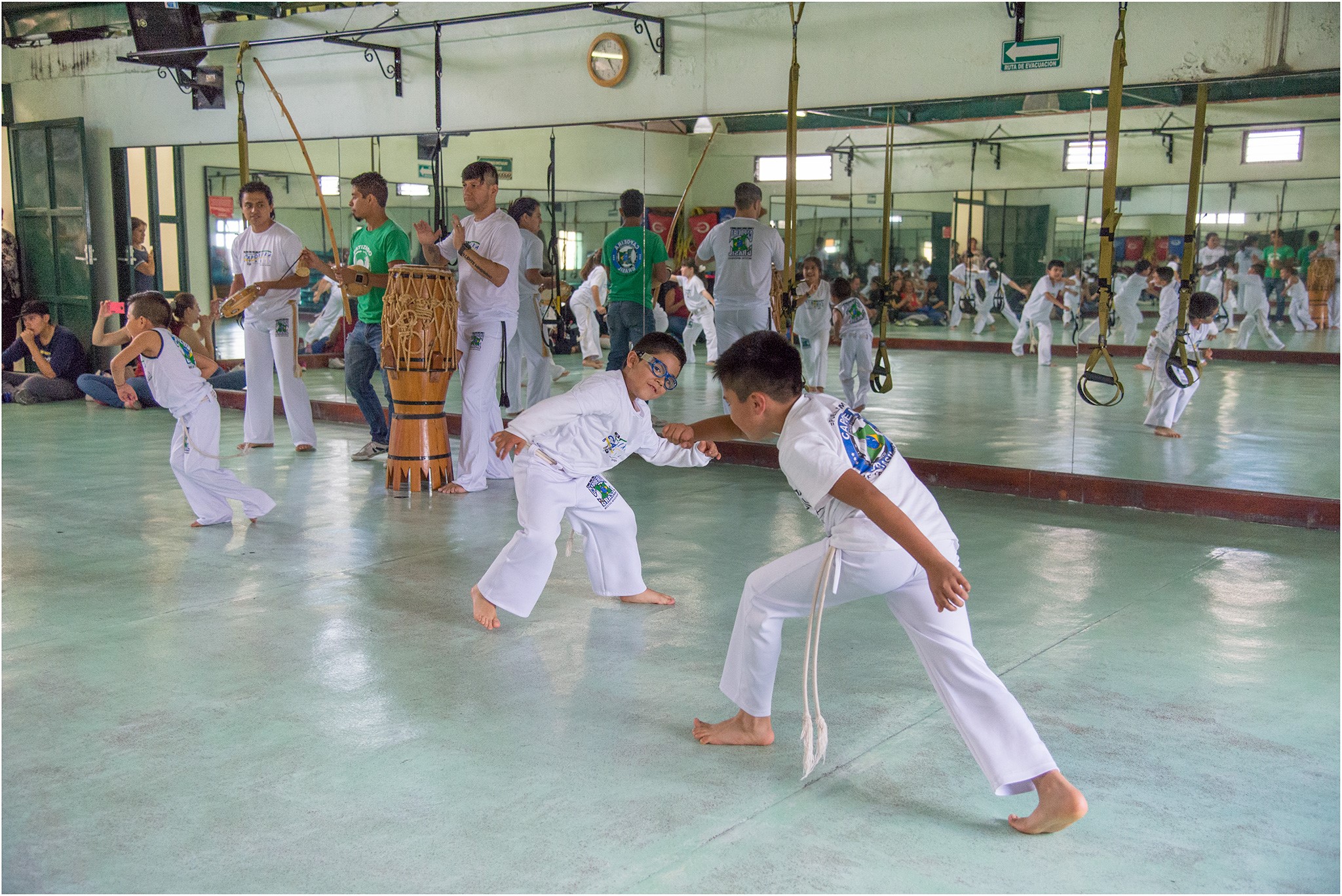Capoeira en GCB Puebla