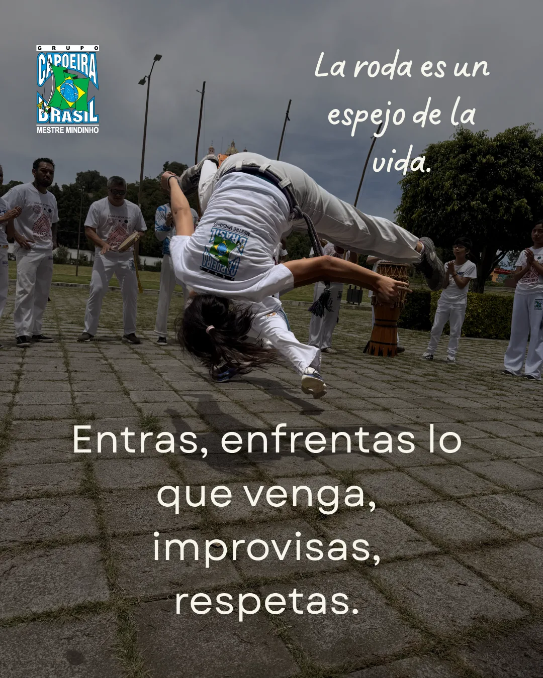 La energía compartida de la roda tiene nombre: axé